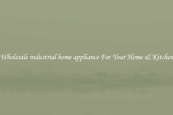 Wholesale industrial home appliance For Your Home & Kitchen