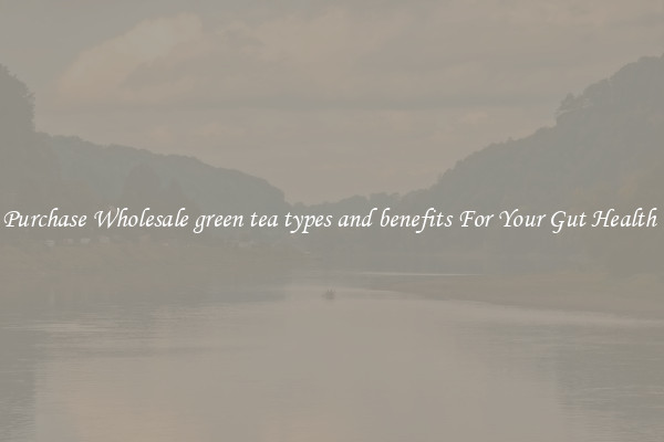 Purchase Wholesale green tea types and benefits For Your Gut Health 